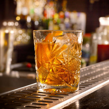 (6 sztuk) Uniwersalna szklanka do napojów - HOBSTAR - 350 ml - Przezroczysta - Prime Gastro