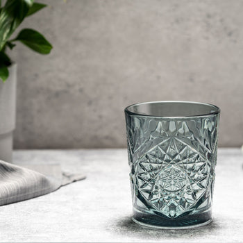 (12 szt.) Uniwersalna szklanka do picia - HOBSTAR - 350 ml - Żółta - Prime Gastro