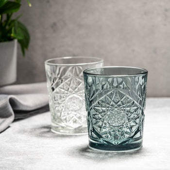 (12 szt.) Uniwersalna szklanka do picia - HOBSTAR - 350 ml - Żółta - Prime Gastro