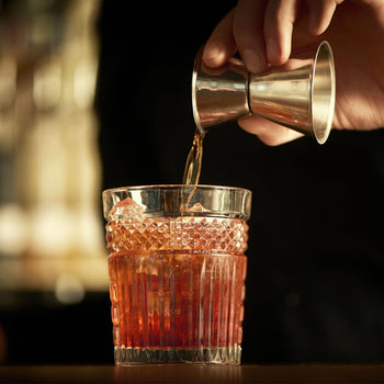 (12 sztuk) Uniwersalna szklanka do napojów - RADIANT - 350 ml - Przezroczysta - Prime Gastro