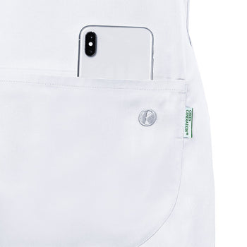 (6 Szt) KARLOWSKY | tunika gastronomiczna Essential - Biała - Rozmiar: M - Prime Gastro