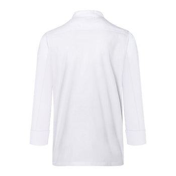 (6 sztuk) KARLOWSKY | Bluza kucharska z długimi rękawami - biała - rozmiar: L - Prime Gastro