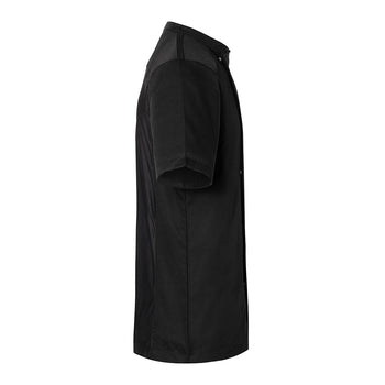 (6 sztuk) Karlowsky - Bluza kucharska z krótkim rękawem - Czarna - Rozmiar: L - Prime Gastro