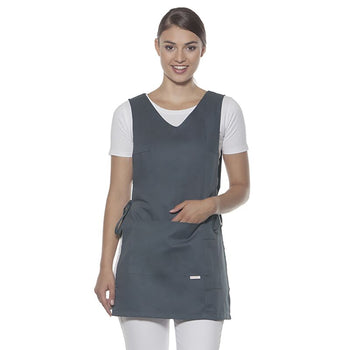 (6 Szt) KARLOWSKY | tunika gastronomiczna Marilies - Antracytowa - Rozmiar: 2 - Prime Gastro