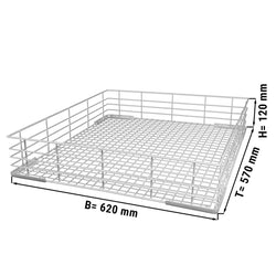 Uniwersalny kosz zlewozmywakowy - 620x570x120mm