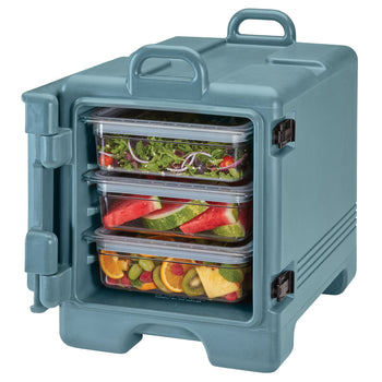 CAMBRO | ULTRA PAN CARRIER® - Pojemnik termiczny 34 litry - na 3x pojemniki GN 1/1 - łupkowy niebieski - Prime Gastro