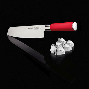 F. DICK | Red Spirit - Nóż do obierania Usuba - Ostrze: 180 mm - Prime Gastro