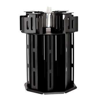 Dozownik filiżanek -/ & spodków - obrotowy - czarny - Prime Gastro