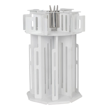 Dozownik filiżanek -/ & spodków - obrotowy - biały - Prime Gastro