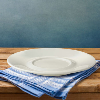 (6 sztuk) LUX - Spodek Maastricht - Ø 180 mm - kość słoniowa - Prime Gastro