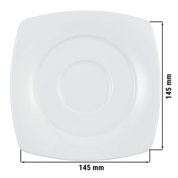 (12 sztuk) SELTMANN WEIDEN | Spodek KWADRAT - 14,5 cm - Prime Gastro