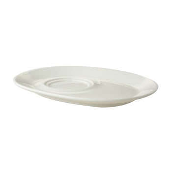 (6 sztuk) LUX - Spodek / Talerz Maastricht - 235x180mm - Kość Słoniowa - Prime Gastro