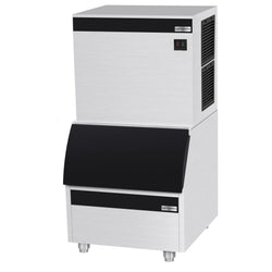 Kostkarka do lodu - kostki - 230 kg/24 godz. - włącznie z pojemnikiem do przechowywania