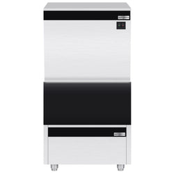 Kostkarka do lodu - kostki - 230 kg/24 godz. - włącznie z pojemnikiem do przechowywania