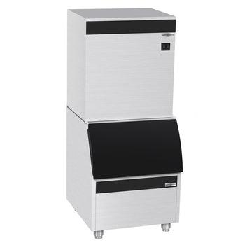 Kostkarka do lodu - kostki - 450 kg/24 godz. włącznie z pojemnikiem do przechowywania - Prime Gastro