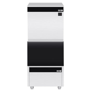 Kostkarka do lodu - kostki - 230 kg/24 godz. włącznie z pojemnikiem do przechowywania - Prime Gastro