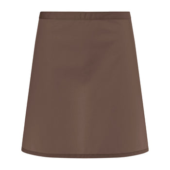 (6 szt) KARLOWSKY | Fartuch w talii Basic - Jasnobrązowy - Prime Gastro