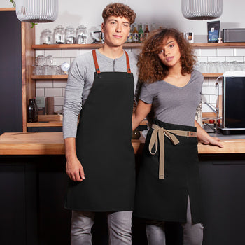 KARLOWSKY | Fartuch w talii Green-Generation - Czarny - Prime Gastro