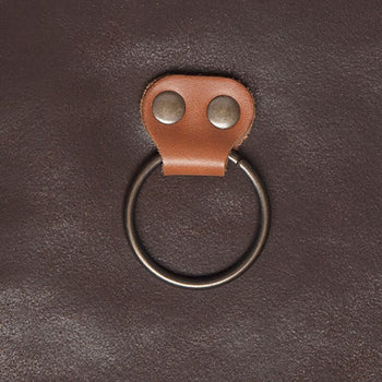 KARLOWSKY | Skórzany fartuch w talii - Mokka - Prime Gastro