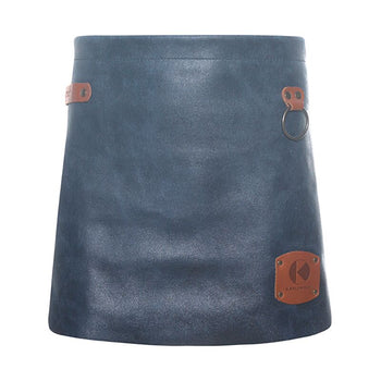 (6 szt.) KARLOWSKY | skórzany fartuch w talii - atramentowy - Prime Gastro