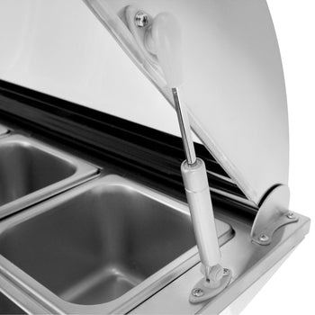 Witryna chłodnicza stołowa/ witryna nadstawna - 67 litrów - 760 mm - dla 8x GN 1/6 lub 4x GN 1/3 - Prime Gastro