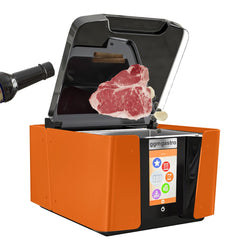 Wielofunkcyjne urządzenie próżniowe 4,8 m³/h - z ekranem dotykowym i WiFi - pomarańczowe