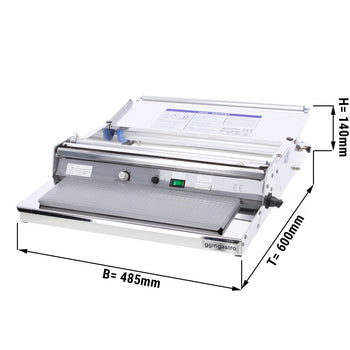 Urządzenie do foliowania - powierzchnia grzewcza: 385 x 125 mm - Prime Gastro