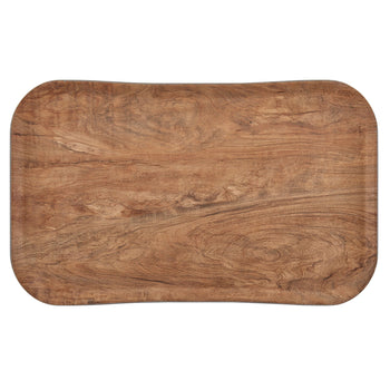 (12 szt.) CAMBRO | CENTURY™ - Taca z włókna szklanego - GN 1/1 - oliwkowy brąz z efektem drewna - gładka - Prime Gastro