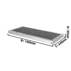 Płyta grzewcza wbudowana - 1,5m - 4x GN 1/1