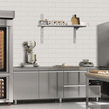 Półki naścienne PREMIUM - 1200x400mm - z 3 piętrami - Prime Gastro