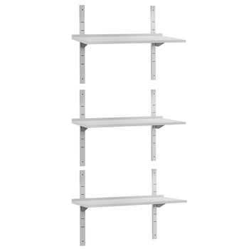 Półki naścienne ECO - 1400x300mm - z 3 piętrami - Prime Gastro