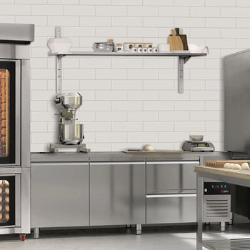 Półki naścienne PREMIUM - 1600x300mm - z 3 piętrami - Prime Gastro