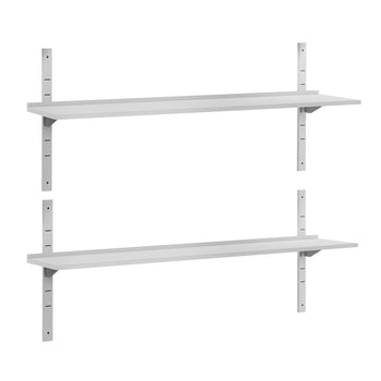 Półki naścienne ECO - 1800x300mm - z 2 piętrami - Prime Gastro