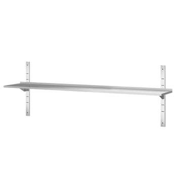 Półki naścienne PREMIUM - 2000x300mm - z 2 piętrami - Prime Gastro