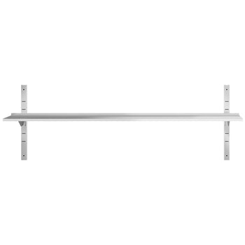 Półki naścienne PREMIUM - 2000x400mm - z 1 piętrem - Prime Gastro