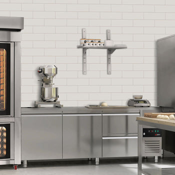 Półki naścienne ECO - 600x300mm - z 1 piętrami - Prime Gastro