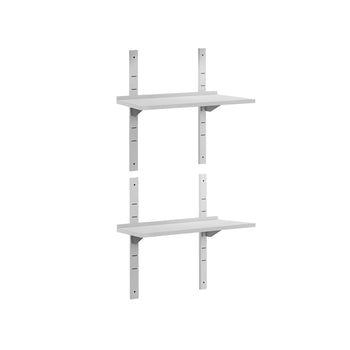 Półki naścienne ECO - 800x400mm - z 2 piętrami - Prime Gastro