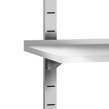 Półki naścienne PREMIUM - 800x300 mm - z 1 piętrem - Prime Gastro