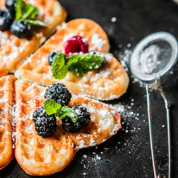 Blacha do pieczenia gofrownicy - kształt: serce - Prime Gastro