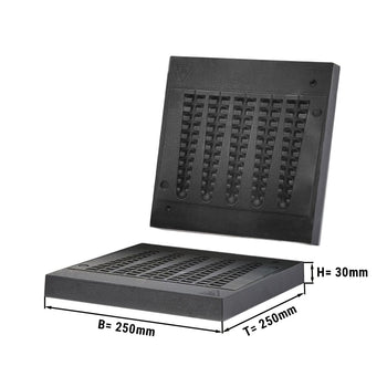 Blacha do pieczenia gofrownicy - Kształt: Gofr na patyku - Prime Gastro