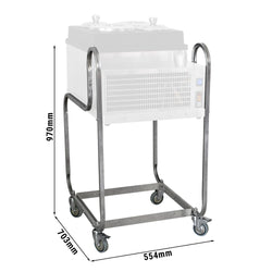 Wózek do lady na lody