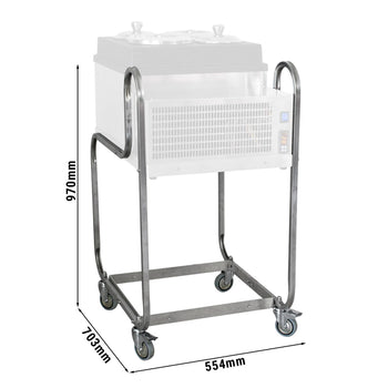 Wózek do lady na lody - Prime Gastro