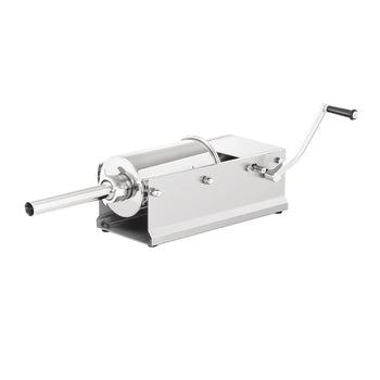 Ręczna nadziewarka do kiełbas - 5 litrów - stal nierdzewna - włącznie z 4 nasadkami - Prime Gastro