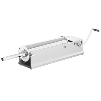 Ręczna nadziewarka do kiełbas - 7 litrów - stal nierdzewna - włącznie z 4 nasadkami - Prime Gastro