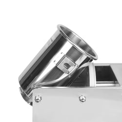 Ręczna nadziewarka do kiełbas - 5l - stal nierdzewna - pozioma - w zestawie: 4 lejki