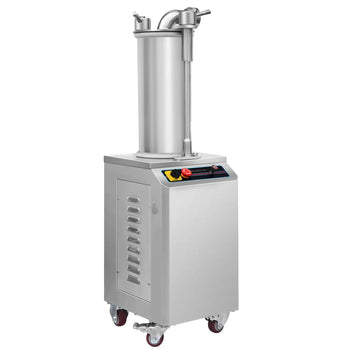 Hydrauliczny napełniacz do kiełbas - 35 litrów - 1,5 kW - stal nierdzewna - Prime Gastro