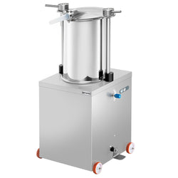 Hydrauliczna nadziewarka do kiełbas - 50 litrów - 560 W - stal nierdzewna