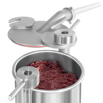 Hydrauliczna nadziewarka do kiełbas - 50 litrów - 560 W - stal nierdzewna - Prime Gastro