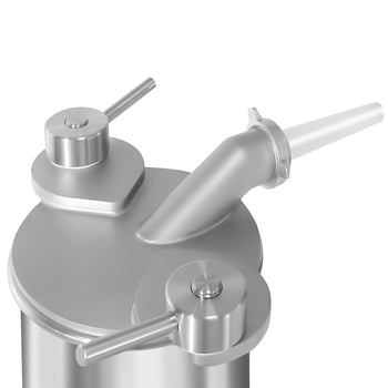 Hydrauliczna nadziewarka do kiełbas - 15 litrów - 560 W - stal nierdzewna - Prime Gastro