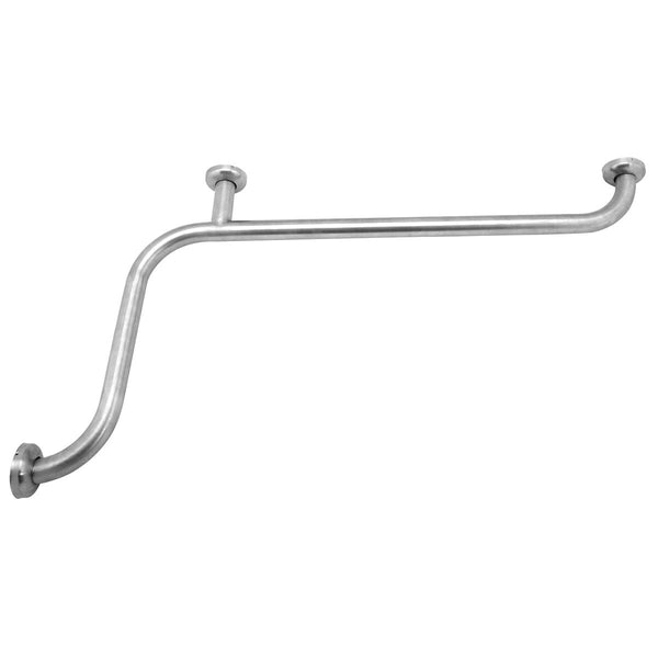 Uchwyt ustawiony pod kątem - Stal nierdzewna - Długość: 350 mm - Prime Gastro